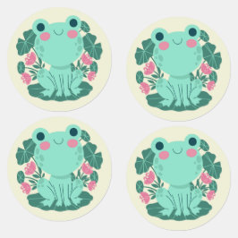 Etiketter för matrisgroddar för Tecknad