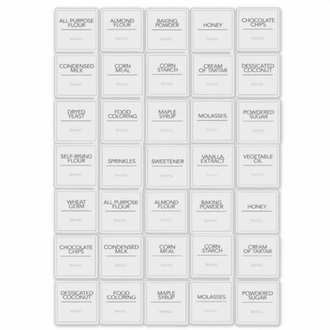 Etiketter för paneletiketter (Framsida)