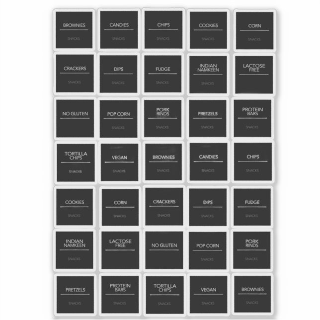 Etiketter för paneletiketter (Framsida)