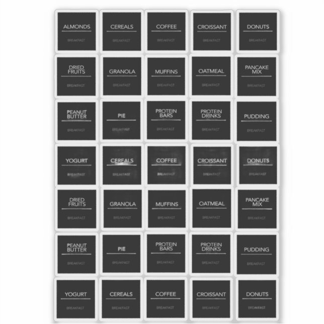 Etiketter för paneletiketter (Framsida)