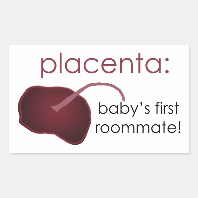 Etiketter för placenta (Framsida)