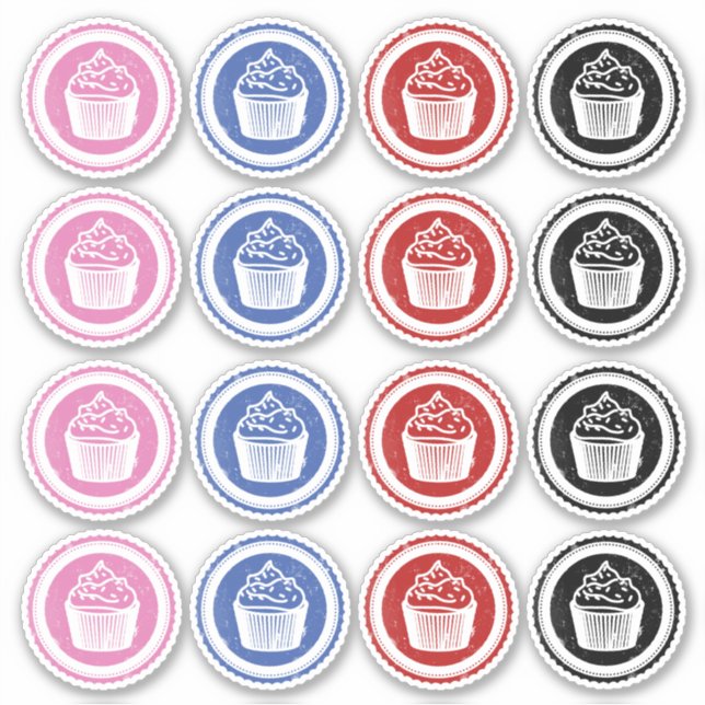 Etiketter för rustiska muffinsar (Framsida)