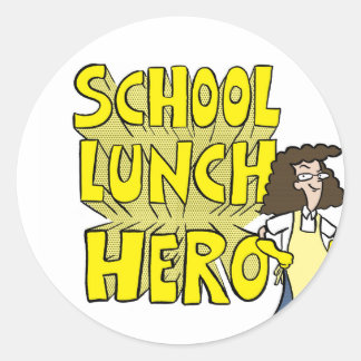 Etiketter för School Lunch Hero