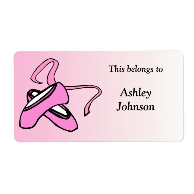 Etiketter för skolleveranser fraktsedel (Framsidan)