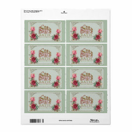 Etiketter för SOAP & BATH ~ Fraktsedel