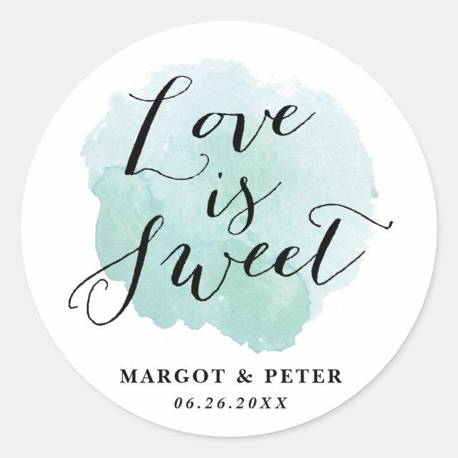 Etiketter för spotlight med vattenfärg (Framsida)