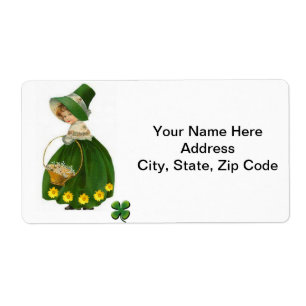 Etiketter för St. Patrick-Day Fraktsedel