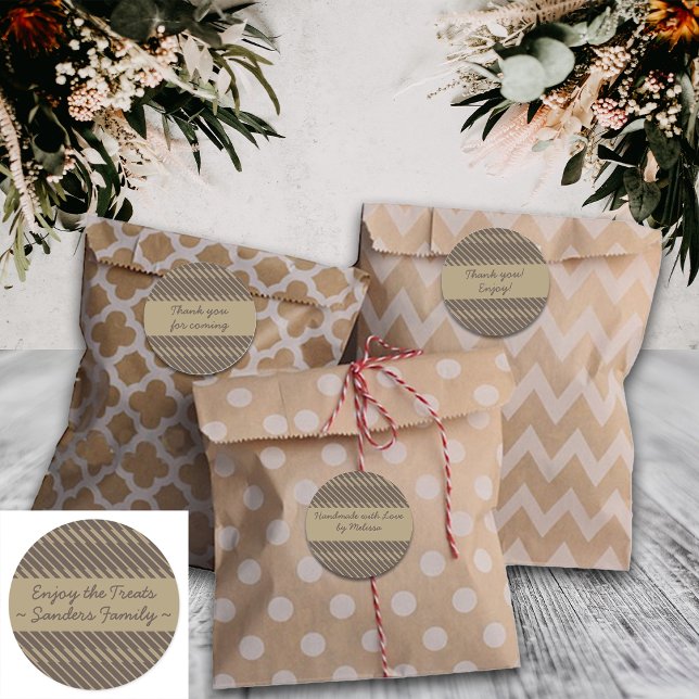 Etiketter för textpaketering i Geometric Linjer Br (Skapare uppladdad)