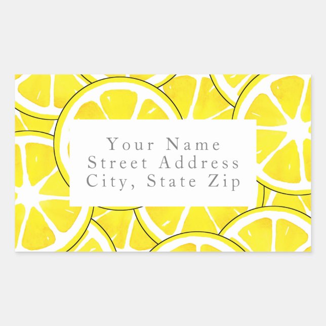 Etiketter för vattenfärg och ritstiftssegment (Framsida)