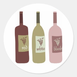 Etiketter för Vin Flaska