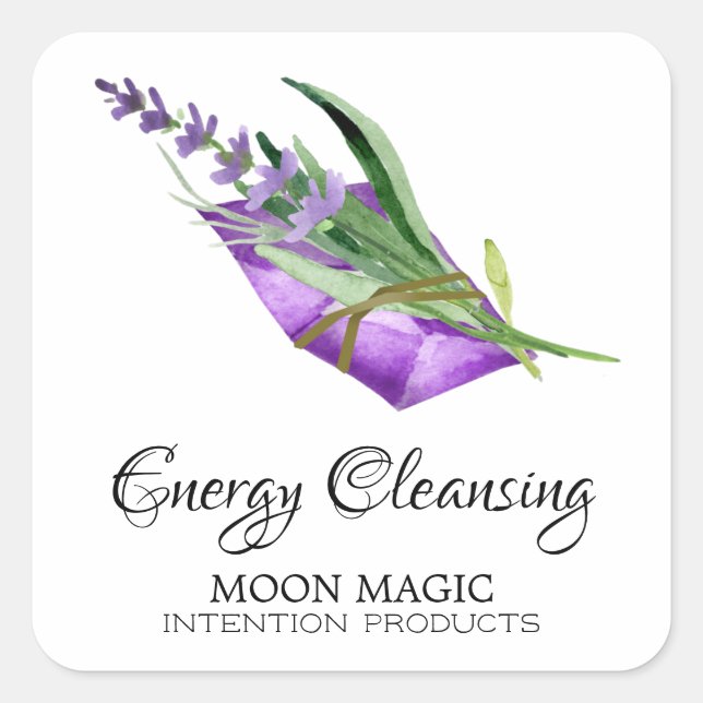 Etiketter för vit rengöringskorgskorge (Framsida)