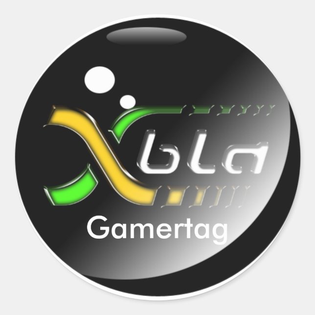 Etiketter för Xboxliveadditiv (Framsida)