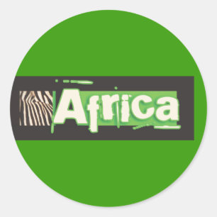 Etiketter för Zebra-Afrika