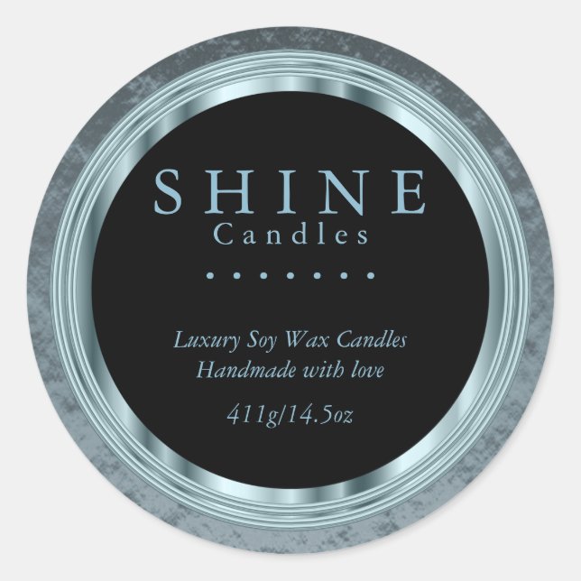 Etiketter på skalfetter och svarta (Framsida)