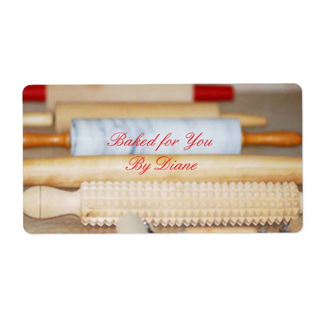 Etiketter som bakats för dig fraktsedel (Framsidan)