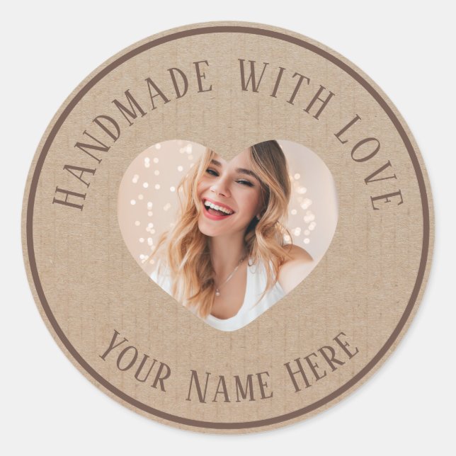 Etiketter som har skapats med foto med eget namn k (Framsida)