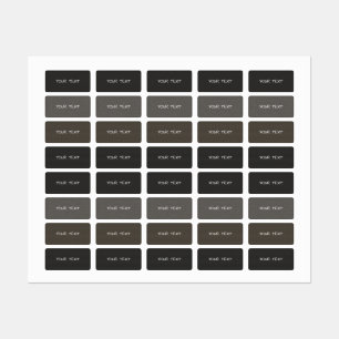 Etiketter - svart modern bakgrund