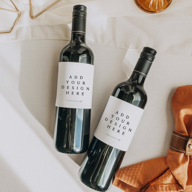 Etikettutskrift Vinflaska Etikett (Skapare uppladdad)