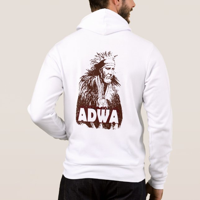 Etiopian Hoodie Adwa T Shirt (Baksida)