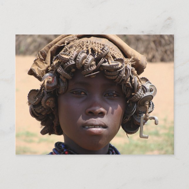 Etiopien 7 vykort (Framsida)