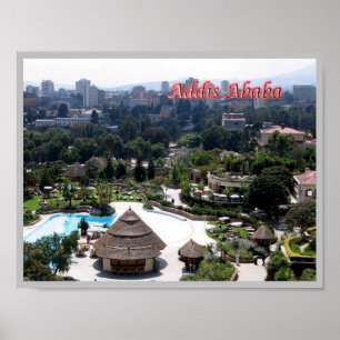 Etiopien - Addis Abeba - Poster