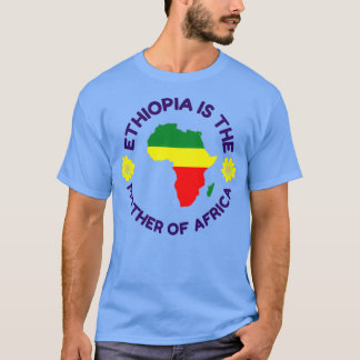 Etiopien är mor i Afrika Uhuru Kenyatta T Shirt