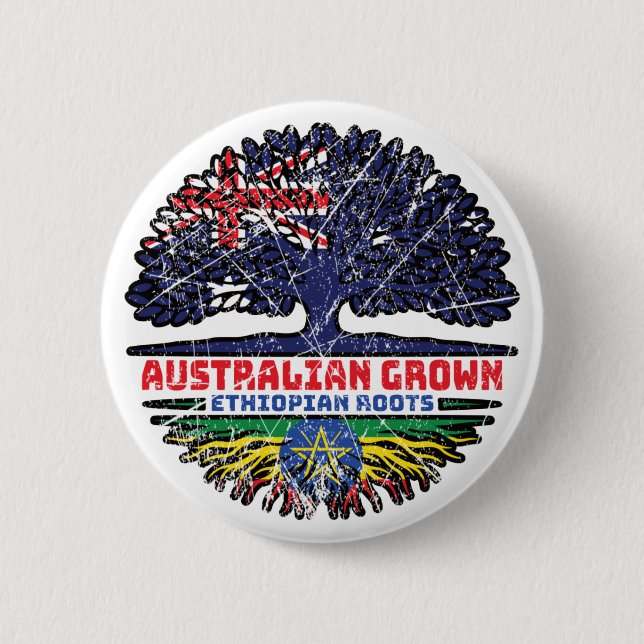 Etiopien, Etiopien, Australien, Träd-rötter från Knapp (Framsida)