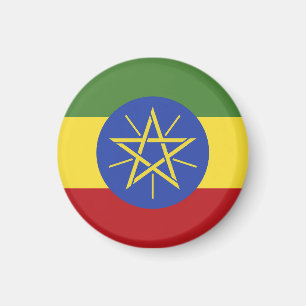 Etiopien flagga magnet