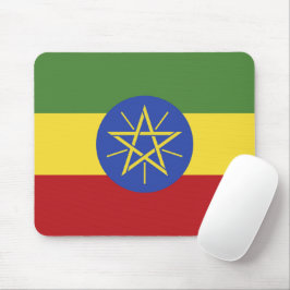 Etiopien flagga musmatta