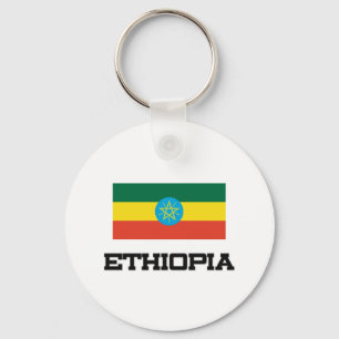 Etiopien flagga nyckelring