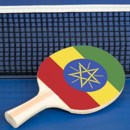 Etiopien flagga pingisracket
