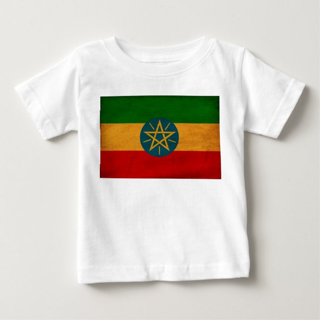 Etiopien flagga tröja (Framsida)