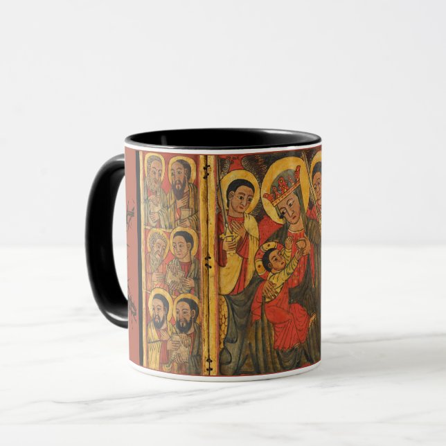 Etiopien l ortodox l Theotokos l Disciples Mugg (Framsida vänster)