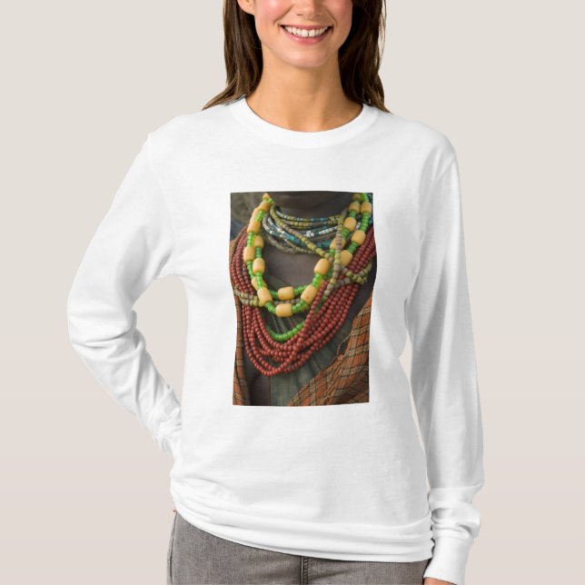 Etiopien: Lower Omo River Basin, Omo Delta T-shirt (Framsida)