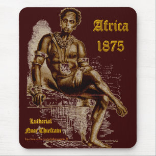 Etiopien - Lutherial-African Nuer Chief - Etiopien Musmatta