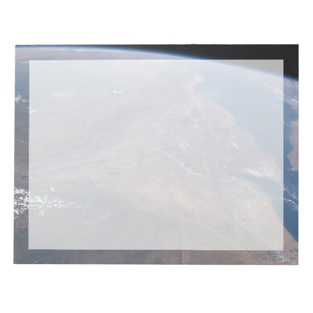 Etiopien och delar av Röda havet Anteckningsblock (Framsida)