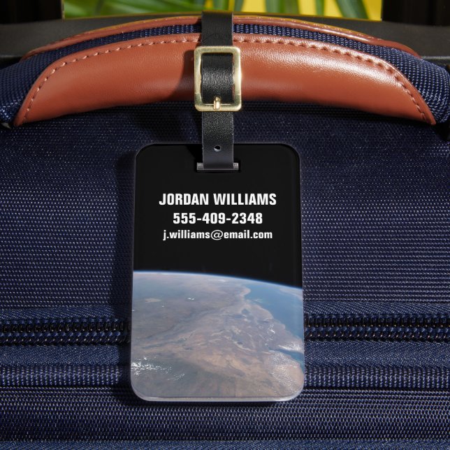 Etiopien och delar av Röda havet Bagagebricka (Framsida Insitu 2)