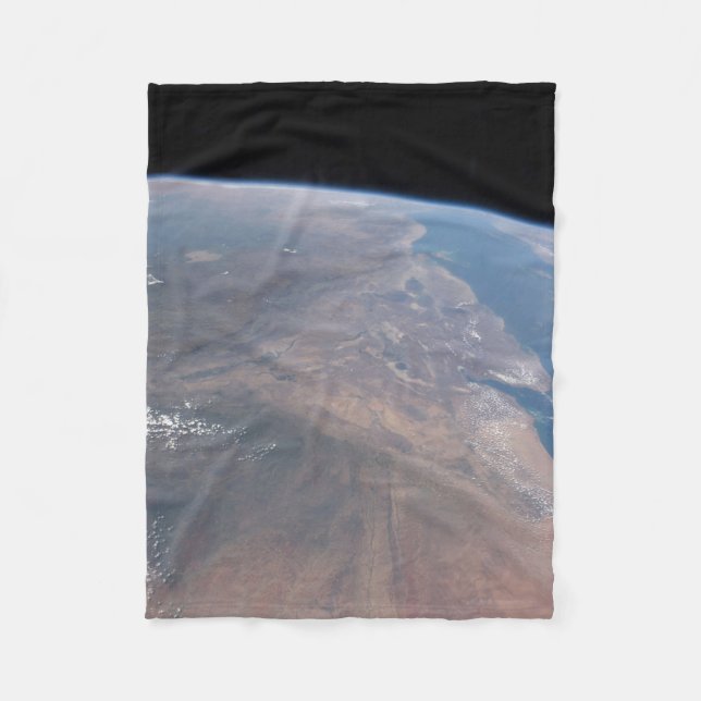 Etiopien och delar av Röda havet Fleecefilt (Framsidan)