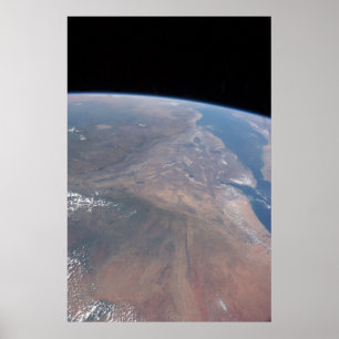 Etiopien och delar av Röda havet Poster