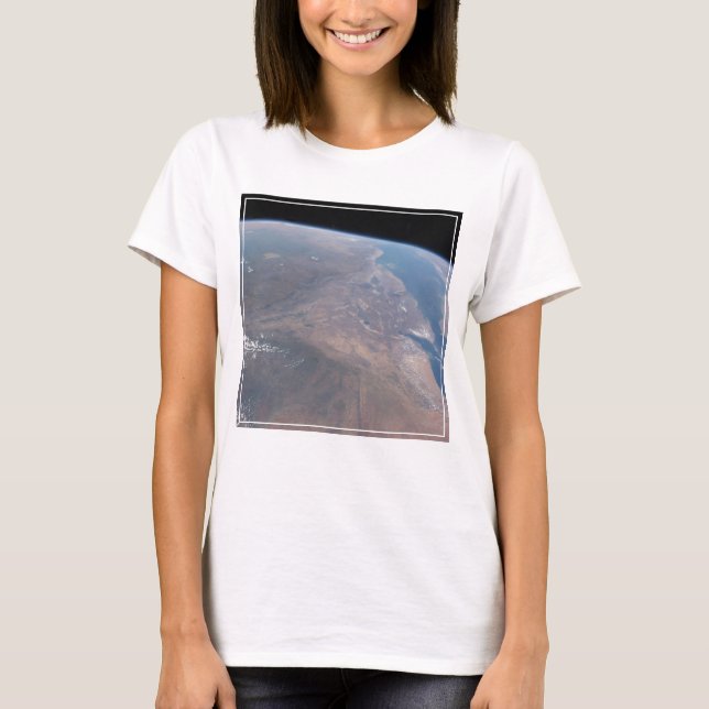 Etiopien och delar av Röda havet T Shirt (Framsida)