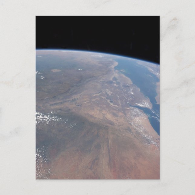 Etiopien och en del av Röda havet Vykort (Framsida)