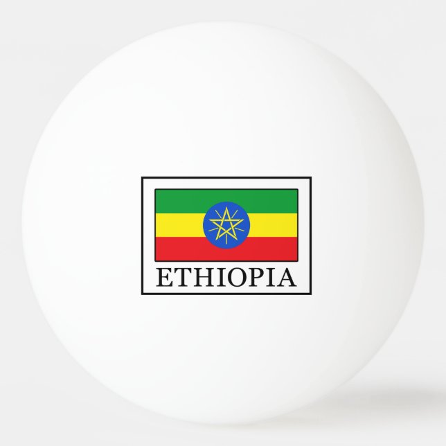 Etiopien Pingisboll (Framsidan)