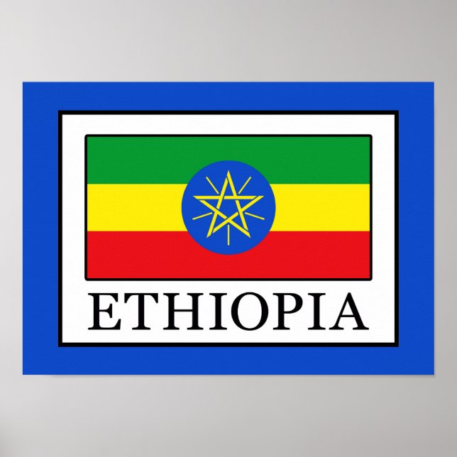 Etiopien Poster (Framsidan)