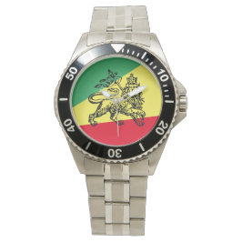 Etiopien Rasta Lejon om Judah accesory Ethiopia Armbandsur