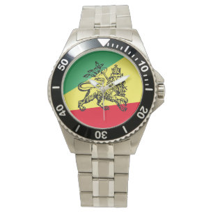 Etiopien Rasta Lejon om Judah accesory Ethiopia Armbandsur