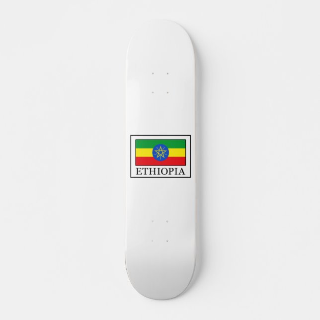 Etiopien Skateboard Bräda 20,5 Cm (Framsida)