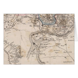 Etiopien, Somalia, Afrika Hälsningskort