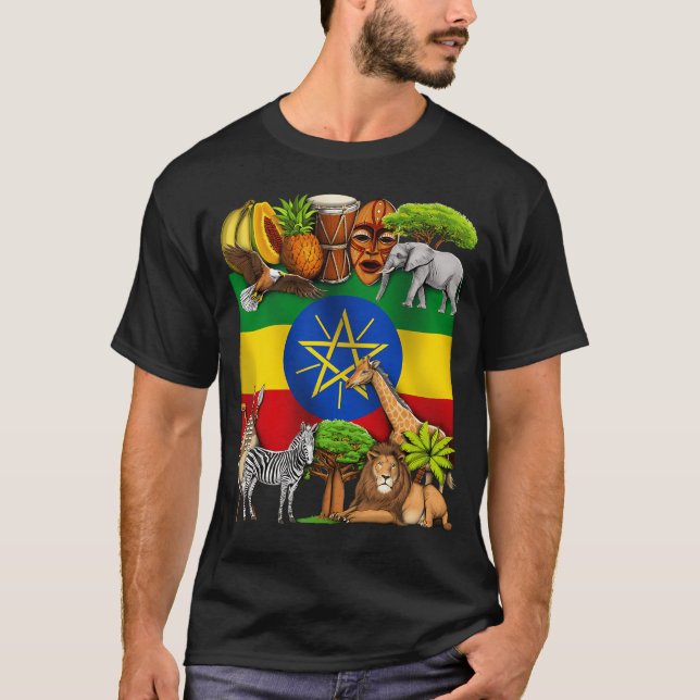Etiopien T Shirt (Framsida)