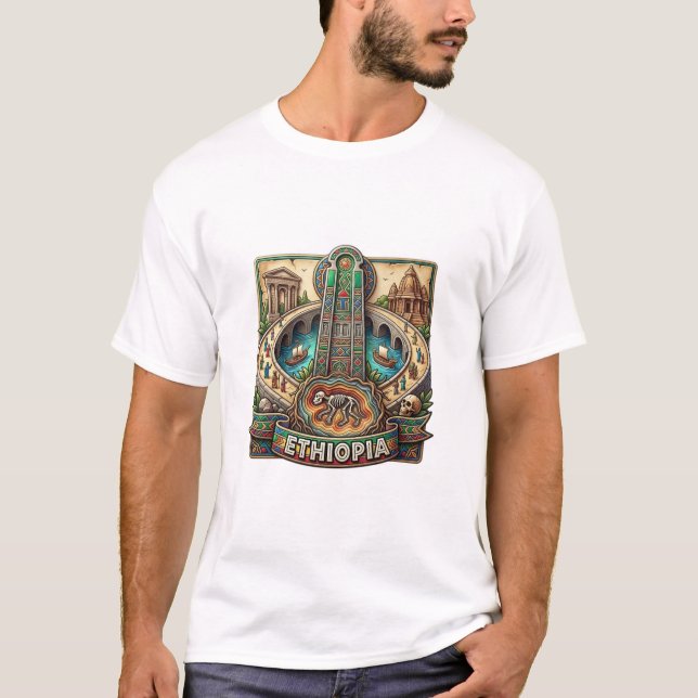 ETIOPIEN T SHIRT (Framsida)