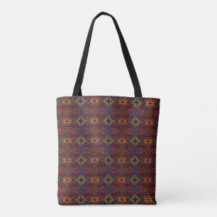 Etiopien Tribal Mönster Tote Bag Tygkasse